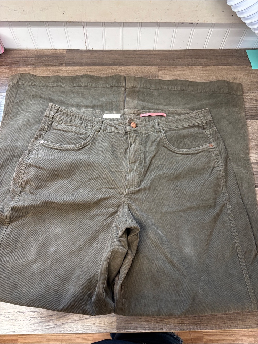 Pilcro by Anthropologie Wide Leg Corduroy Pants